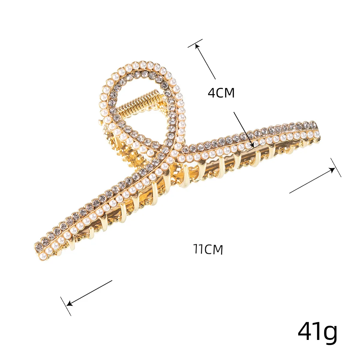 Femmes Couleur Unie Élégant Alliage Griffes De Cheveux display picture 2