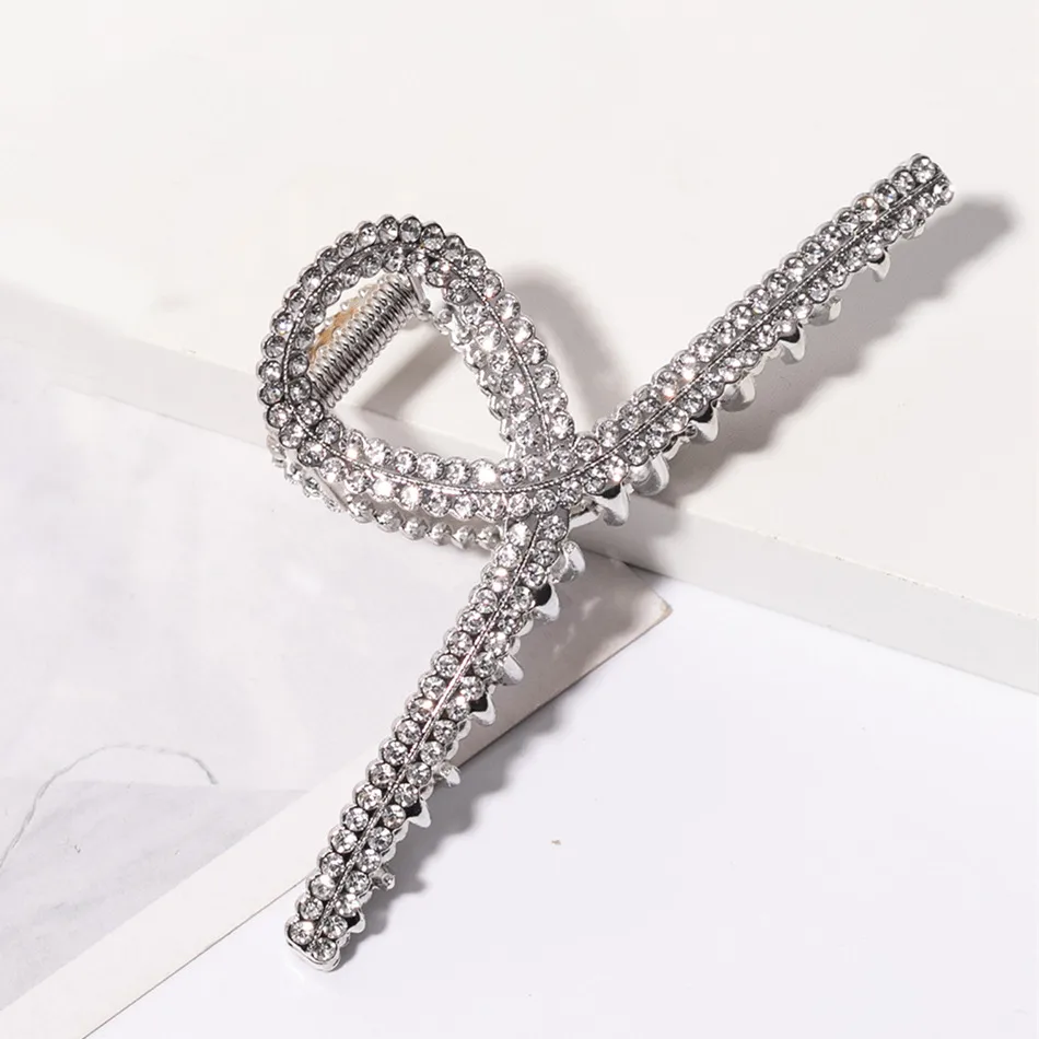 Mujeres Color Sólido Elegante Aleación Garras De Pelo display picture 5