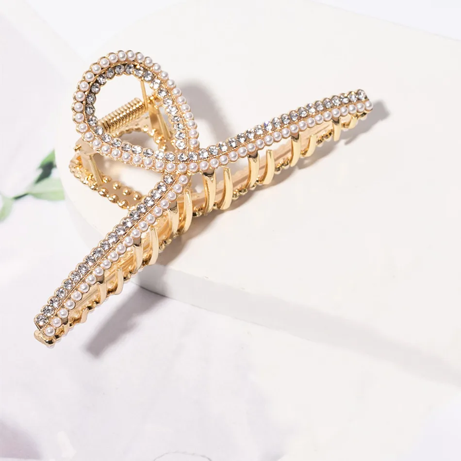 Mujeres Color Sólido Elegante Aleación Garras De Pelo display picture 6