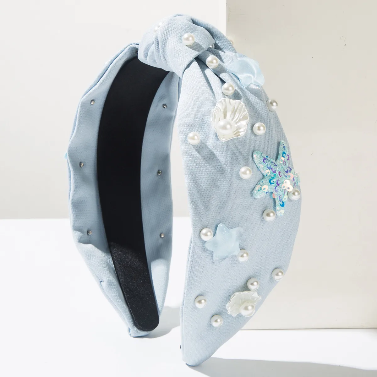 Women's Starfish Classical Classic Style Cloth Hair Band display picture 3