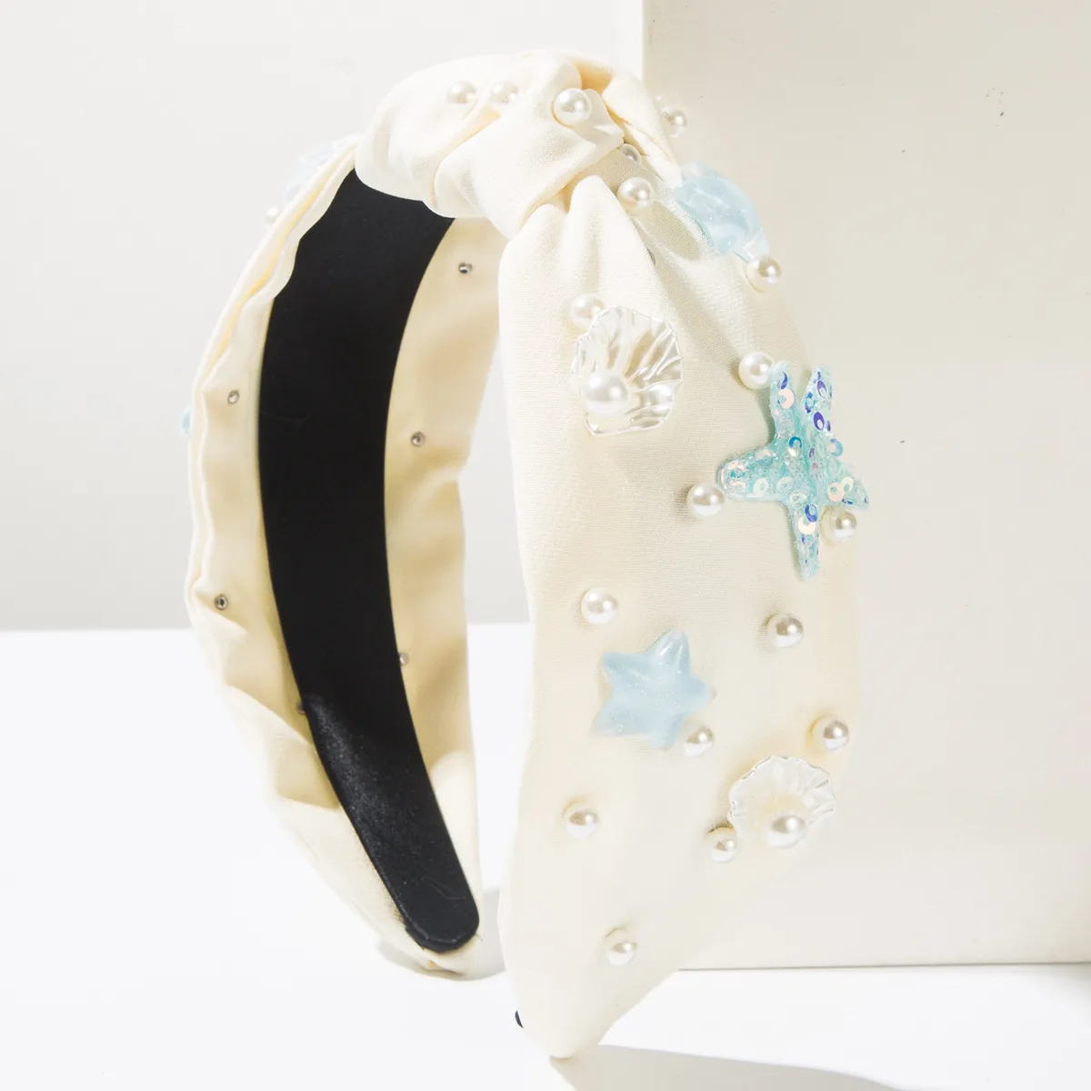 Women's Starfish Classical Classic Style Cloth Hair Band display picture 4
