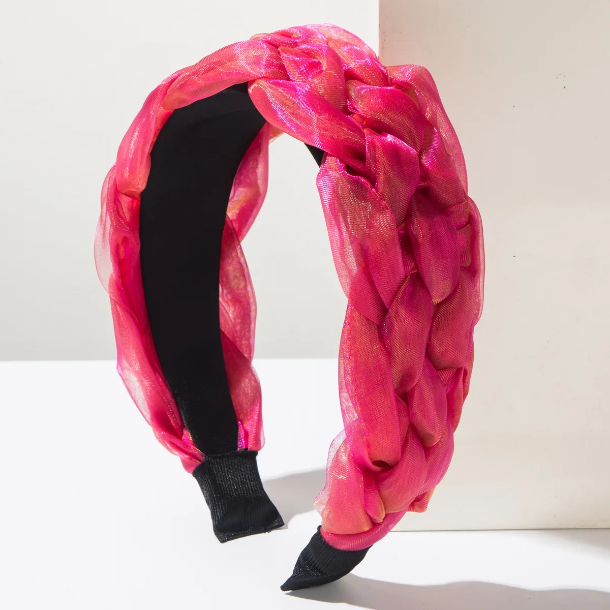 Women's Color Block Modern Style Artistic Cloth Hair Band display picture 3