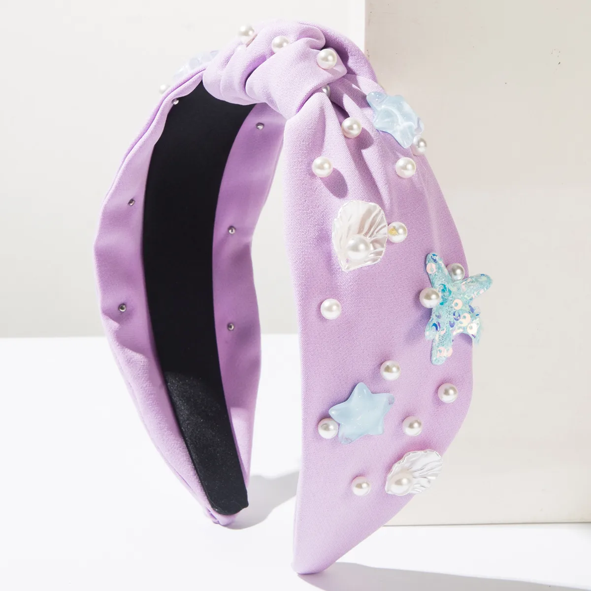 Women's Starfish Classical Classic Style Cloth Hair Band display picture 5