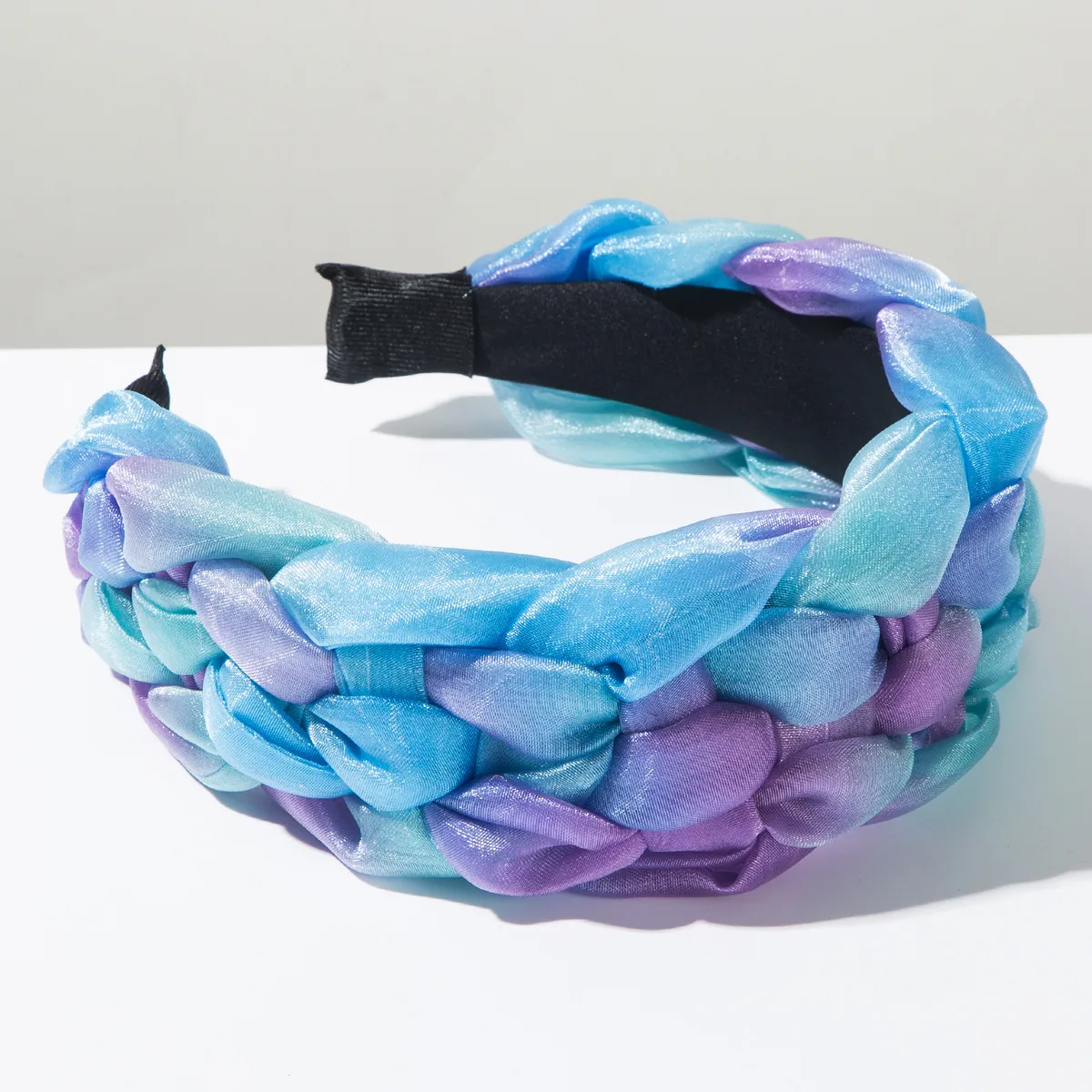 Women's Color Block Modern Style Artistic Cloth Hair Band display picture 5