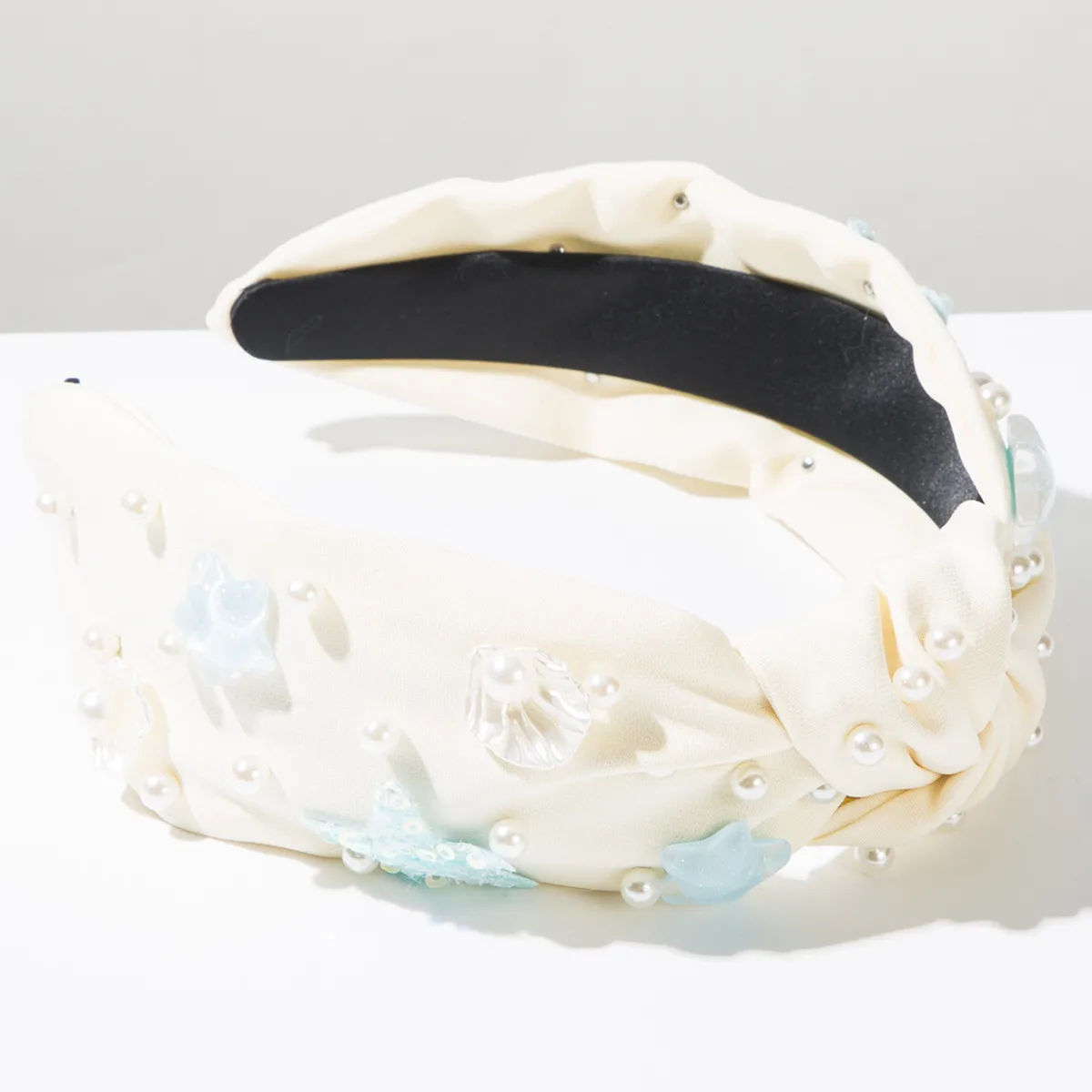 Mujeres Estrella De Mar Clásico Estilo Clásico Tela Banda Para El Cabello display picture 8