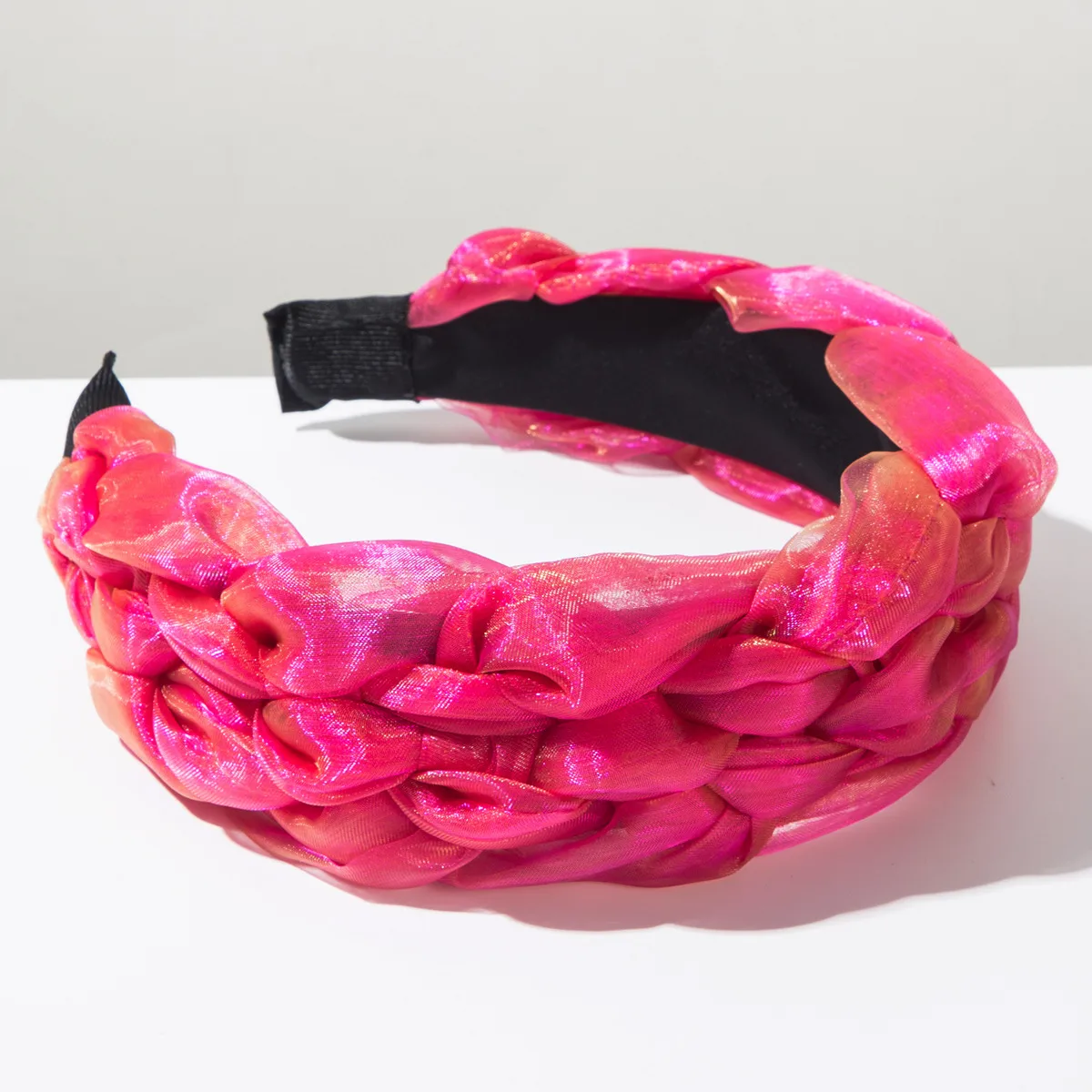Women's Color Block Modern Style Artistic Cloth Hair Band display picture 7