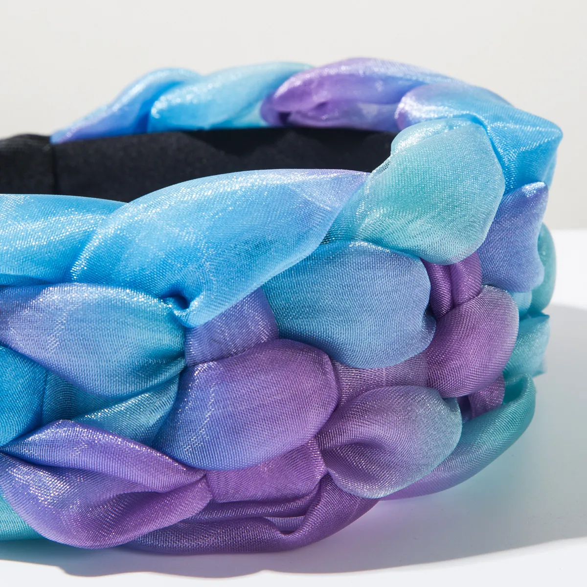 Women's Color Block Modern Style Artistic Cloth Hair Band display picture 9