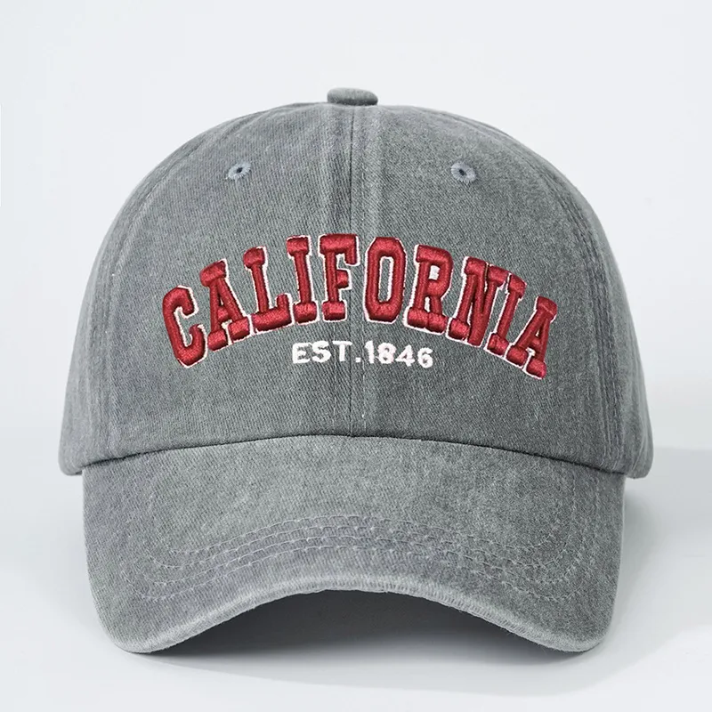 Unisexe Mots De Vocabulaire/Nom Avant-Toit Incurvé Broderie Décontractée Style Simple Vêtement De Rue Casquette De Baseball display picture 4