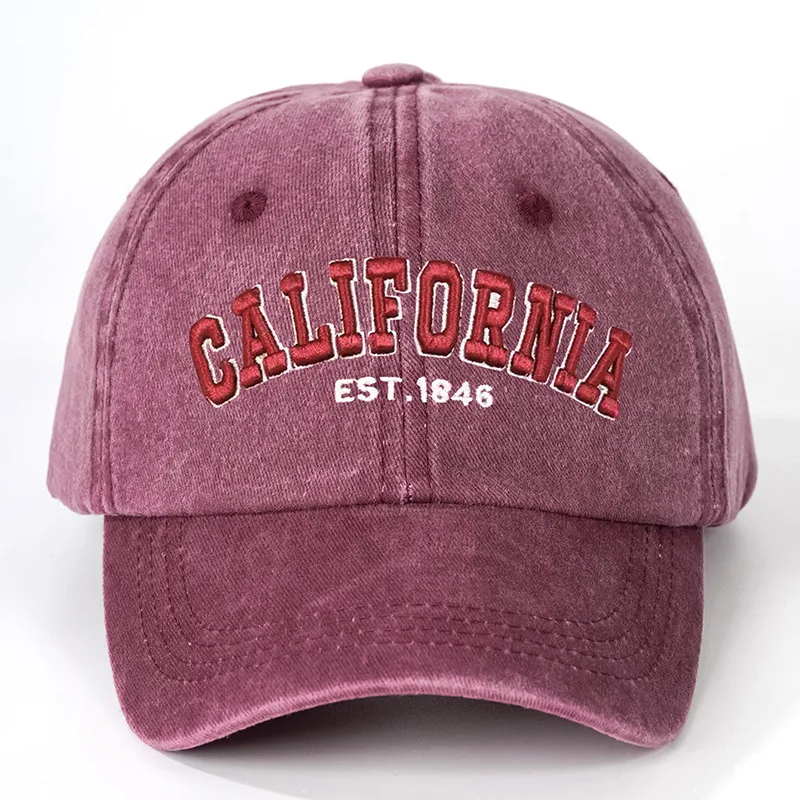 Unisex Vocabulary Words/Name Curved Eaves Embroidery Casual Simple Style Streetwear Baseball Cap display picture 3