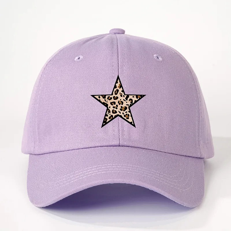 Unisexe Star Avant-Toit Incurvé Broderie Décontractée Style Simple Vêtement De Rue Casquette De Baseball display picture 3