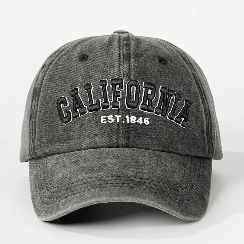Unisex Vocabulary Words/Name Curved Eaves Embroidery Casual Simple Style Streetwear Baseball Cap display picture 5