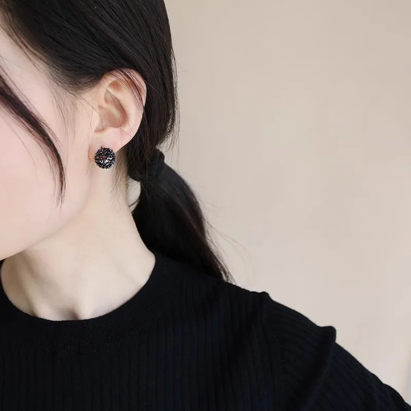 1 Par Geométrico Lujoso Artístico Estilo Coreano Piedras Preciosas Artificiales Aleación De Cobre Latón Circón Pendientes display picture 1