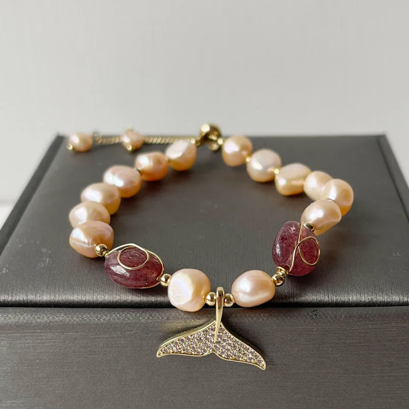 Fish Tail Sweet Commute Alloy Bracelets Wholesale display picture 8