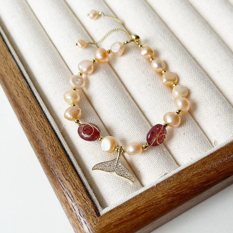 Fish Tail Sweet Commute Alloy Bracelets Wholesale display picture 12