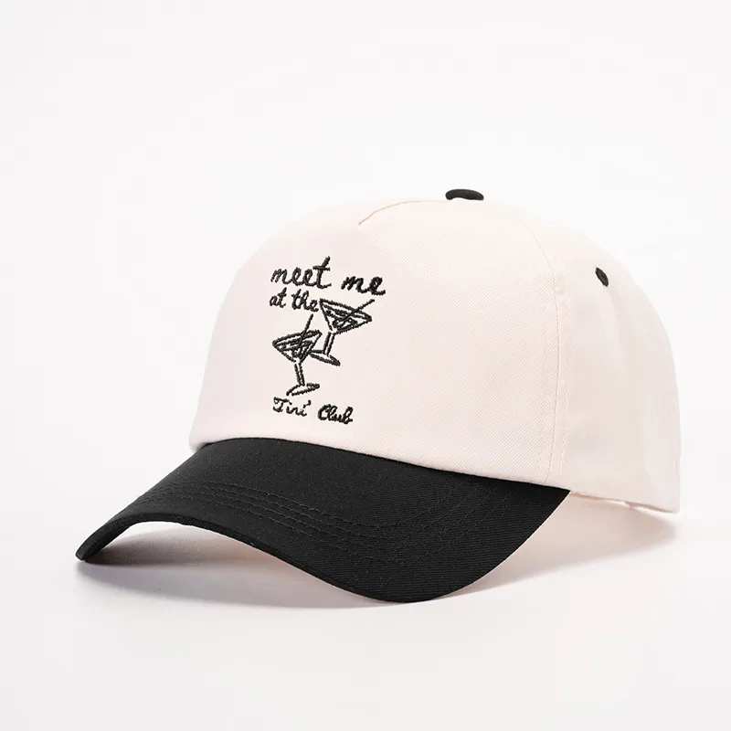 Unisexe Mots De Vocabulaire/Nom Avant-Toit Incurvé Broderie Décontractée Style Simple Vêtement De Rue Casquette De Baseball display picture 5