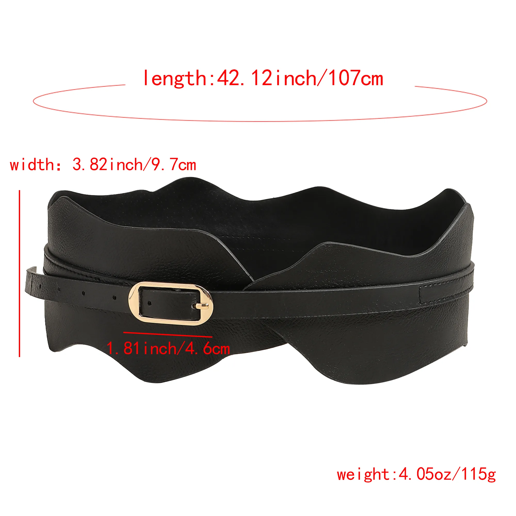 Women's Vintage Style Lady Simple Style Pu Pu Belt Buckle Leather Belts display picture 1