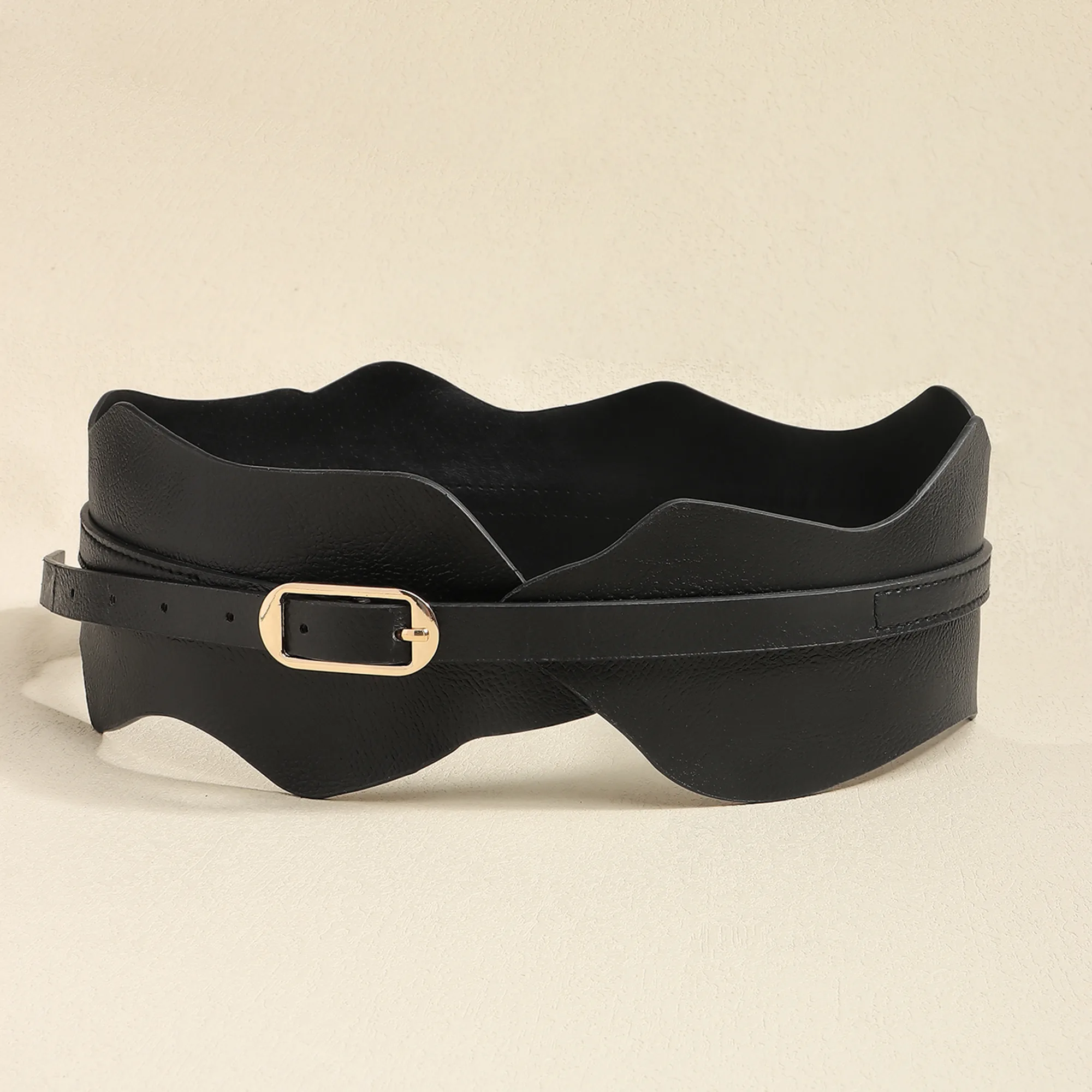 Mujeres Estilo Vintage Señora Estilo Simple Pu Pu Hebilla Del Cinturón Cinturones De Cuero display picture 2