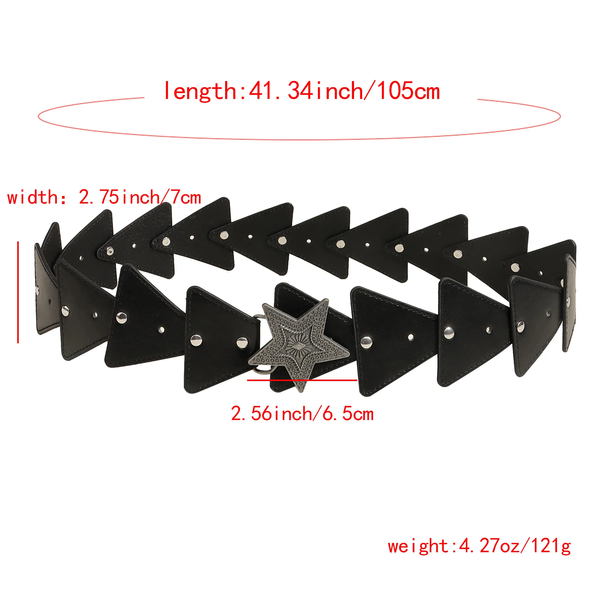 Women's Vintage Style Bohemian Streetwear PU PU Belt Buckle Leather Belts display picture 1