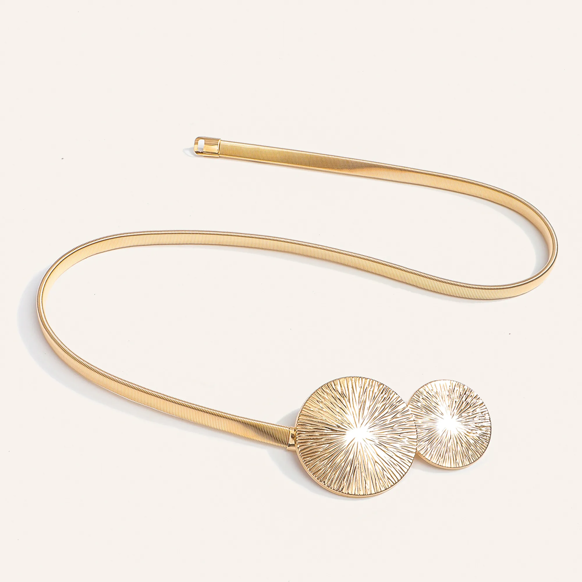 Women's Retro Formal Simple Style Alloy Alloy Chain Belts display picture 5