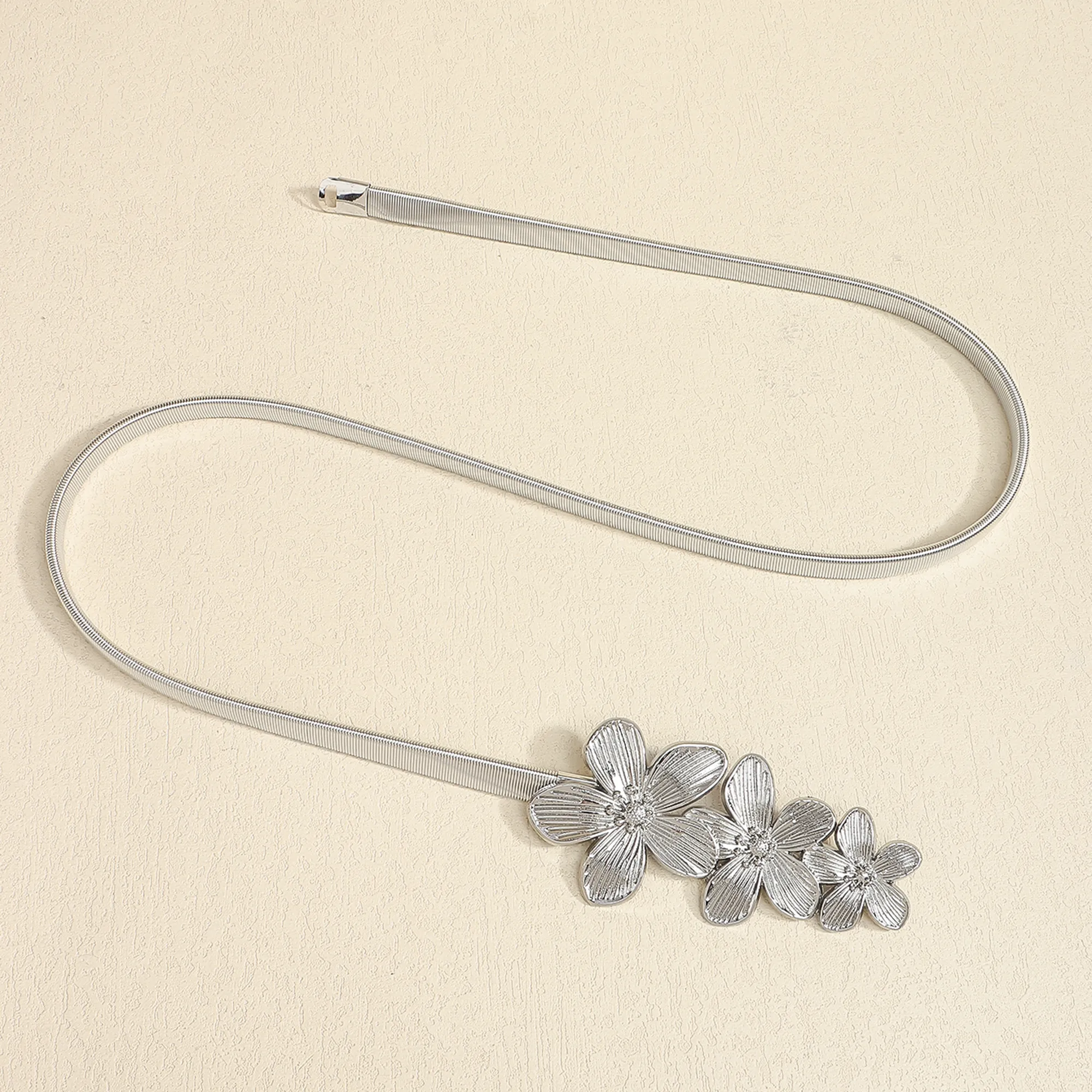 Mujeres Elegante Retro Estilo Vintage Aleación Aleación Hebilla Cinturones De Cadena display picture 10