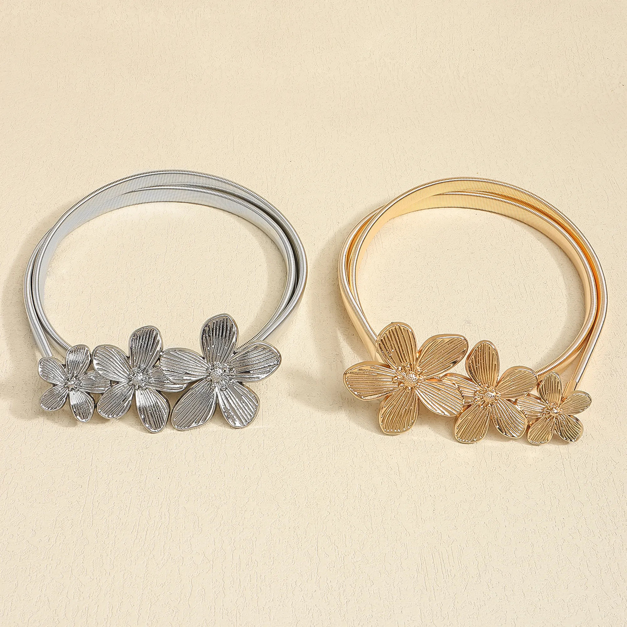 Mujeres Elegante Retro Estilo Vintage Aleación Aleación Hebilla Cinturones De Cadena display picture 2