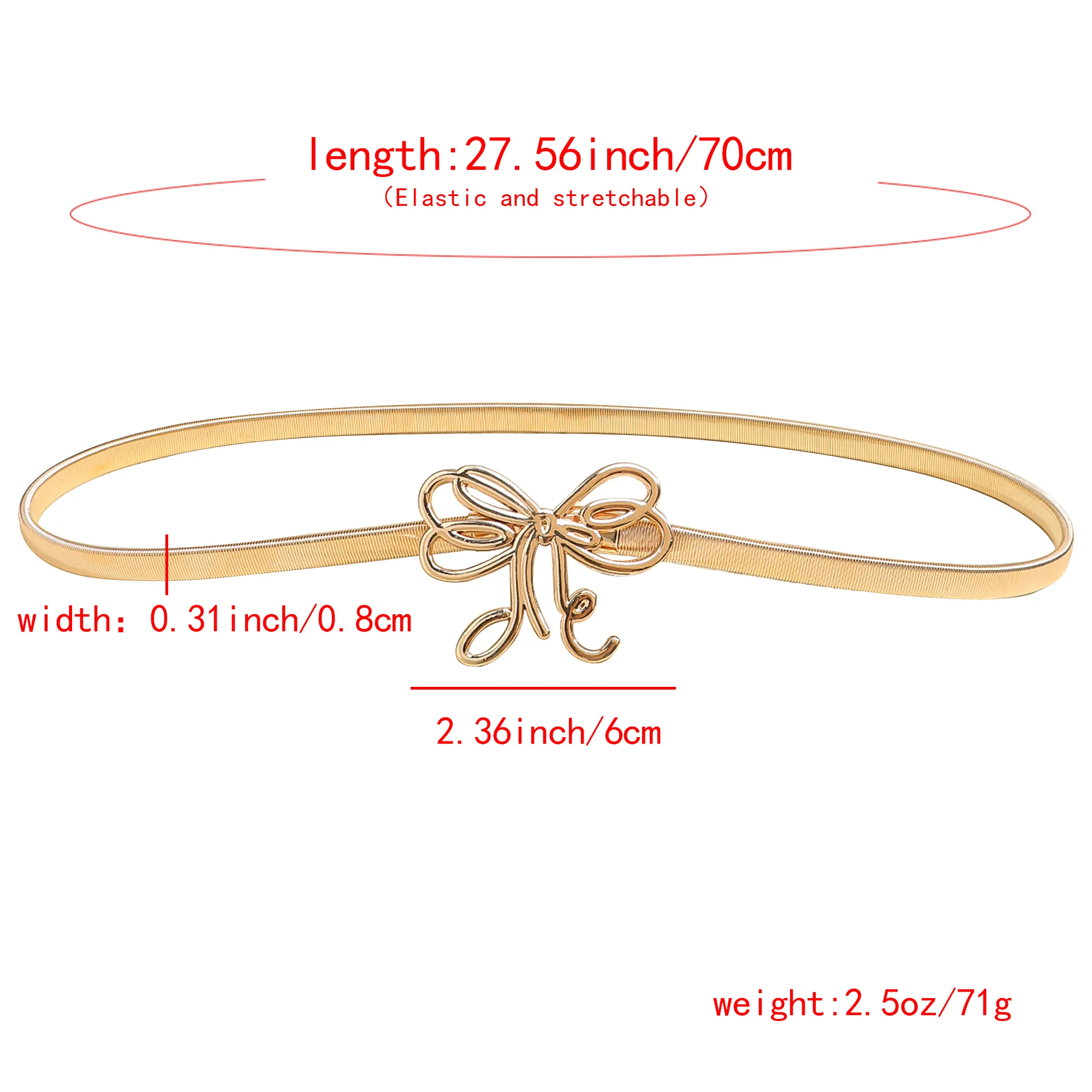 Women's Elegant Basic Vintage Style Alloy Zinc Alloy Alloy Zinc Alloy Chain Belts display picture 1