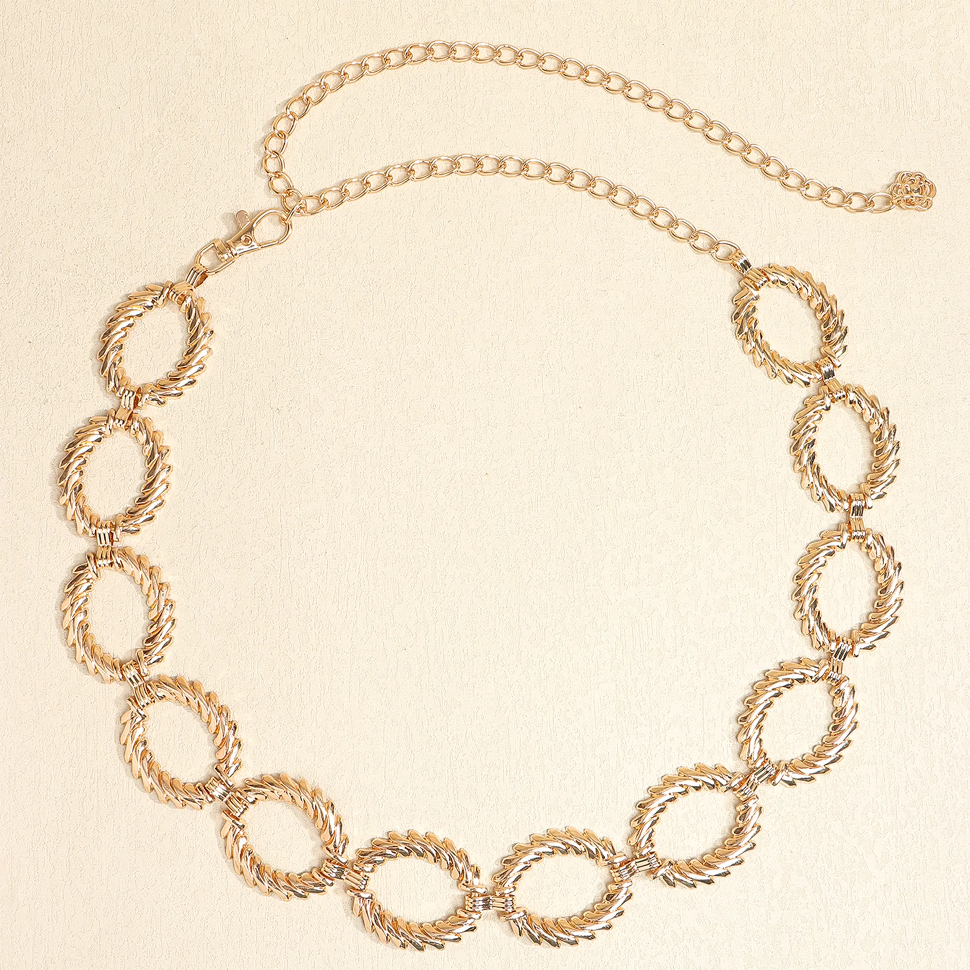 Women's Elegant Basic Vintage Style Alloy Alloy Chain Chain Belts display picture 4