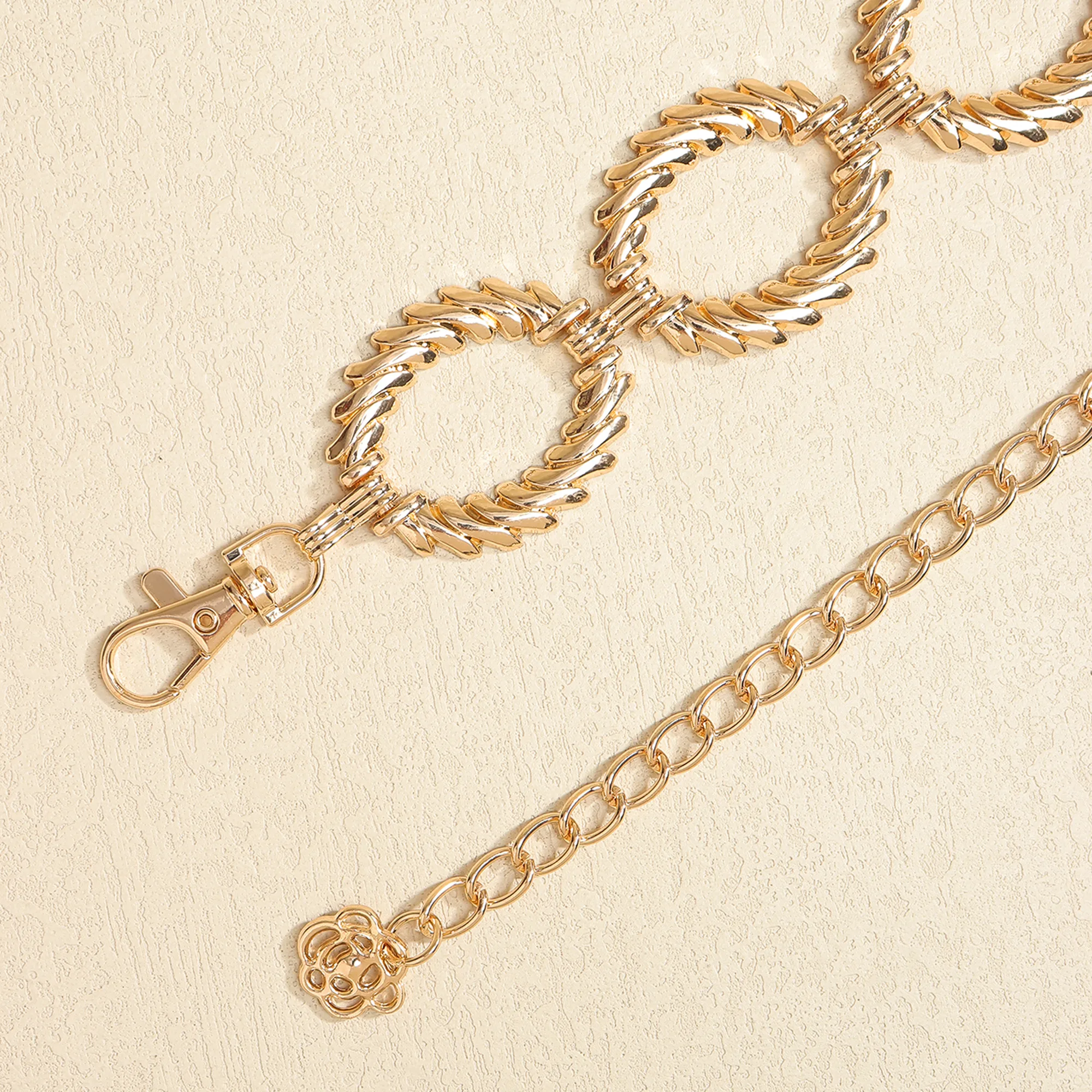 Women's Elegant Basic Vintage Style Alloy Alloy Chain Chain Belts display picture 7