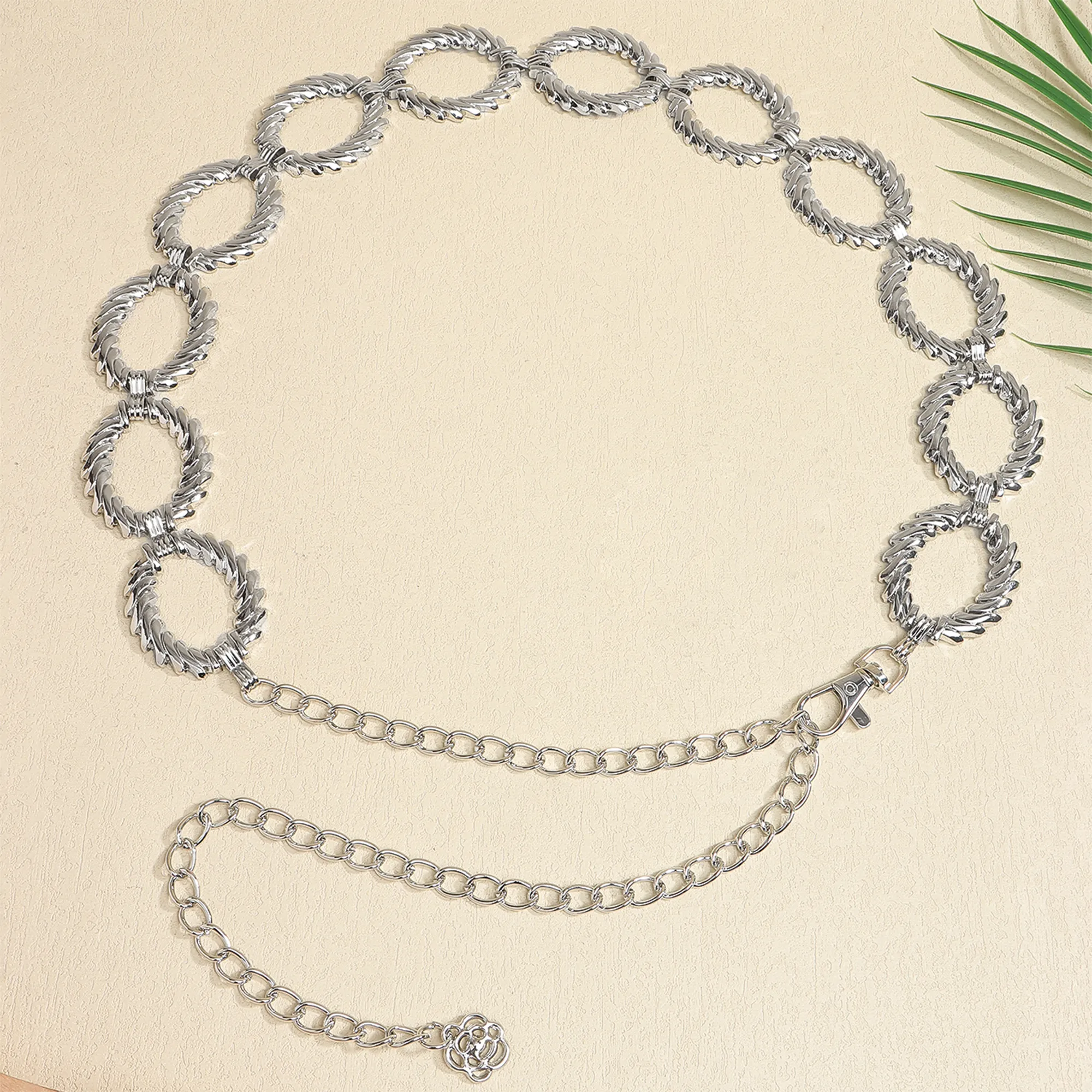 Mujeres Elegante Básico Estilo Vintage Aleación Aleación Cadena Cinturones De Cadena display picture 8