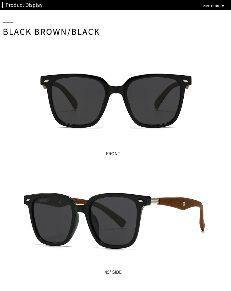 Carré Personnalité Punk Rue Géométrique Ca Verres Teintés Dégradés Plein Cadre Femmes De Lunettes De Soleil display picture 2