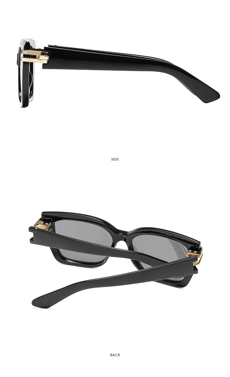 Espejo De Forma Especial Casual Calle Geométrico C.A. Fotograma Completo Gafas De Sol Mujer display picture 6