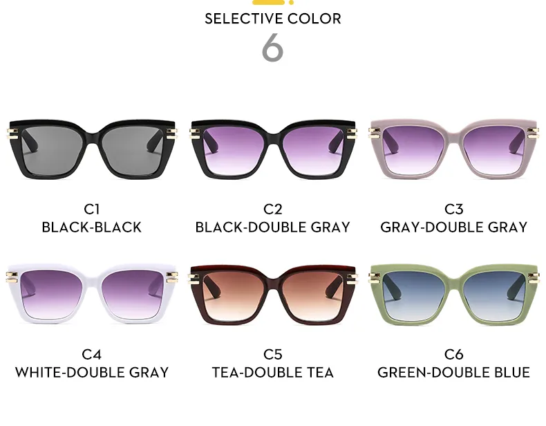 Special-Shaped Mirror Casual Street Geometric Ac Full Frame Women's Sunglasses display picture 8