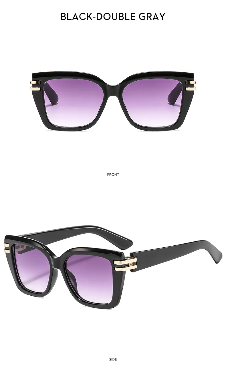 Special-Shaped Mirror Casual Street Geometric Ac Full Frame Women's Sunglasses display picture 11