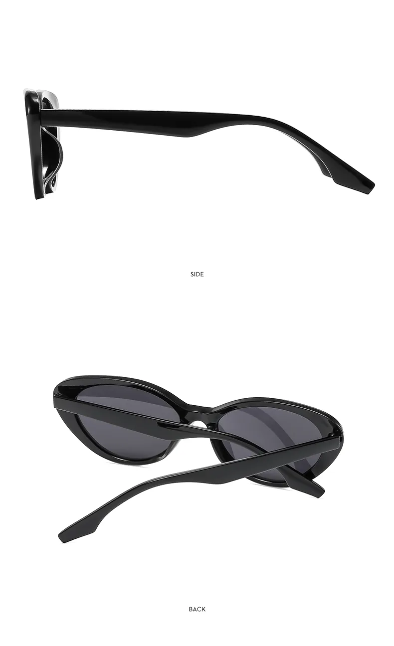 Special-Shaped Mirror Casual Street Geometric Ac Gradient Tinted Lenses Full Frame Women's Sunglasses display picture 7