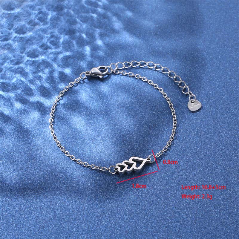 Eiffel Tower Dolphin Lightning Cute Bohemian Simple Style 201 Stainless Steel Bracelets In Bulk display picture 5