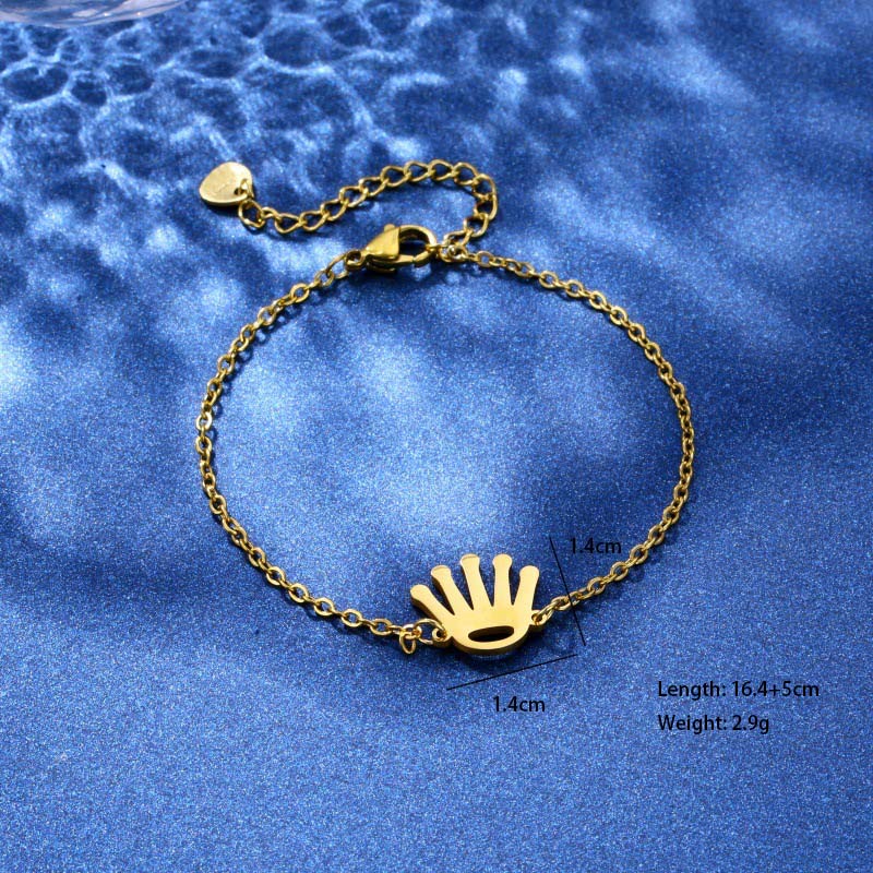 Tortue Cocotier Dauphin Mignon Femme Bohémien Acier Inoxydable 201 Bracelets En Masse display picture 6