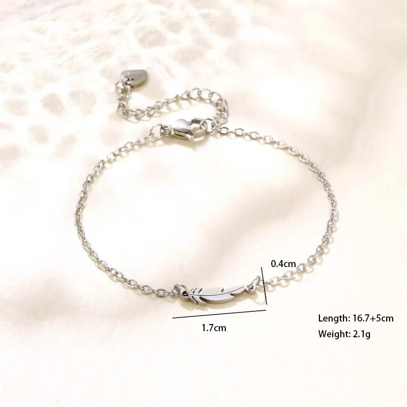 Empreinte De Patte Cloche Bonhomme De Neige Mignon Hip Hop Style Simple Acier Inoxydable 201 Bracelets En Masse display picture 17