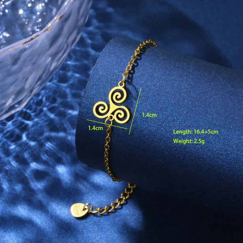 Tortue Star Balle Mignon Hip Hop Style Simple Acier Inoxydable 201 Bracelets En Masse display picture 4