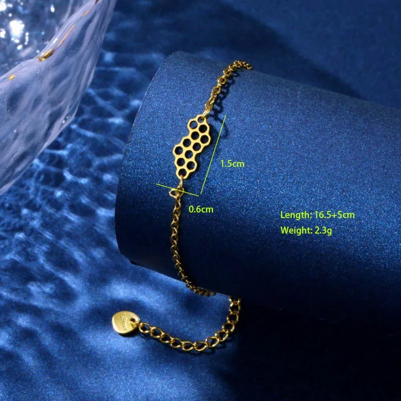 Tortue Star Balle Mignon Hip Hop Style Simple Acier Inoxydable 201 Bracelets En Masse display picture 9