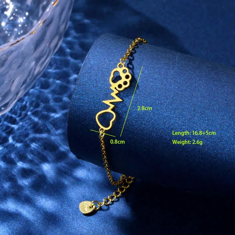 Tortoise Star Ball Cute Hip-Hop Simple Style 201 Stainless Steel Bracelets In Bulk display picture 5