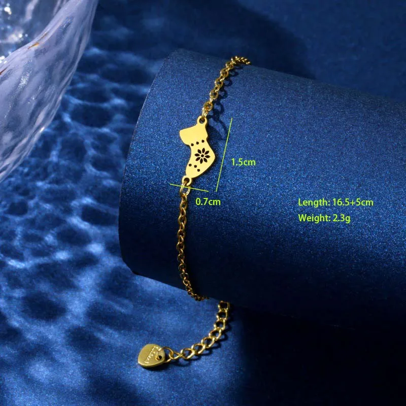 Tortoise Star Ball Cute Hip-Hop Simple Style 201 Stainless Steel Bracelets In Bulk display picture 3