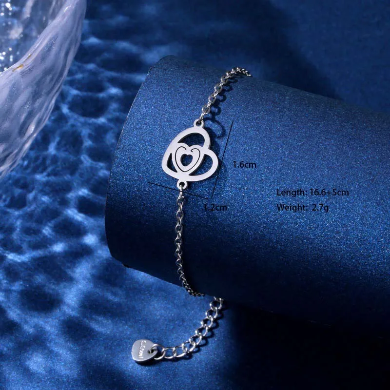 Tortoise Star Ball Cute Hip-Hop Simple Style 201 Stainless Steel Bracelets In Bulk display picture 6
