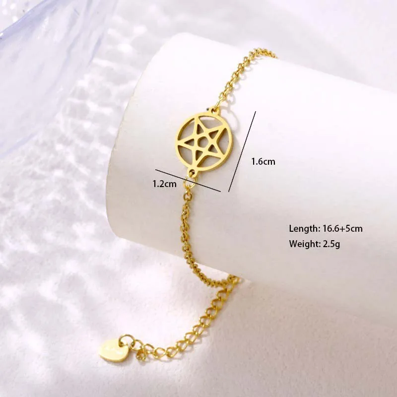 Book Elephant Thunder Element Cute Hip-Hop Lady 201 Stainless Steel Bracelets In Bulk display picture 2