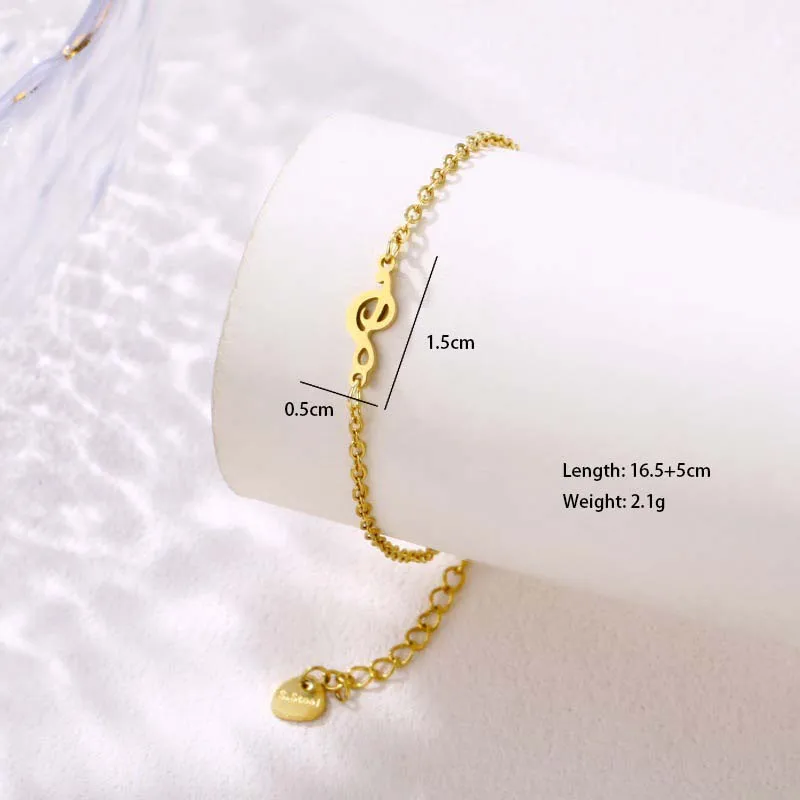 Book Elephant Thunder Element Cute Hip-Hop Lady 201 Stainless Steel Bracelets In Bulk display picture 6