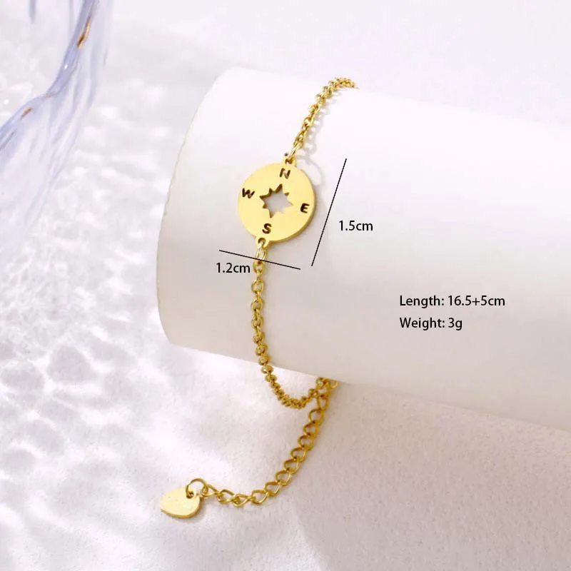Book Elephant Thunder Element Cute Hip-Hop Lady 201 Stainless Steel Bracelets In Bulk display picture 11