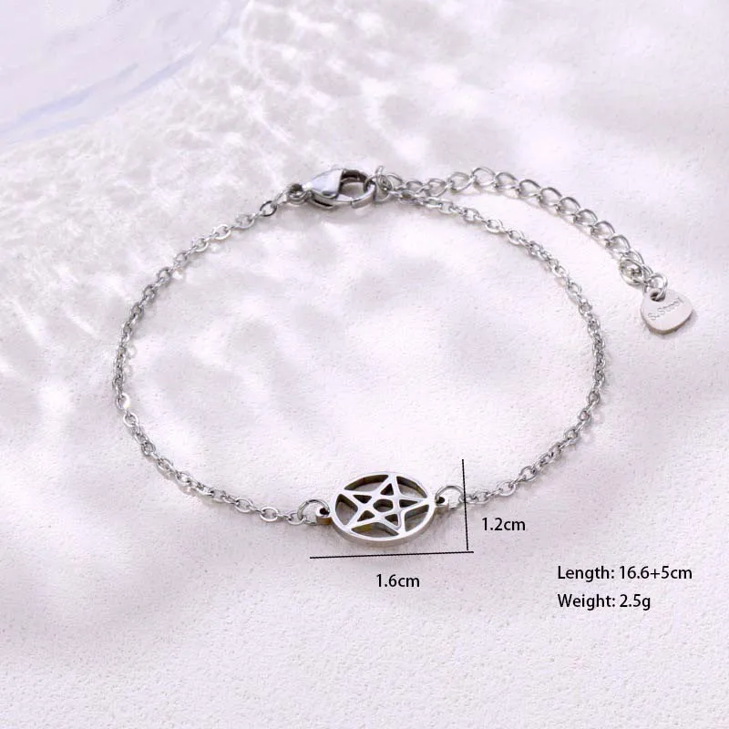 Book Elephant Thunder Element Cute Hip-Hop Lady 201 Stainless Steel Bracelets In Bulk display picture 12