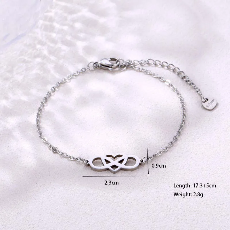 Book Elephant Thunder Element Cute Hip-Hop Lady 201 Stainless Steel Bracelets In Bulk display picture 9