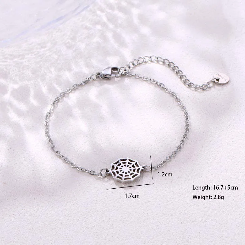 Book Elephant Thunder Element Cute Hip-Hop Lady 201 Stainless Steel Bracelets In Bulk display picture 16