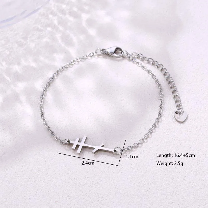 Book Elephant Thunder Element Cute Hip-Hop Lady 201 Stainless Steel Bracelets In Bulk display picture 14