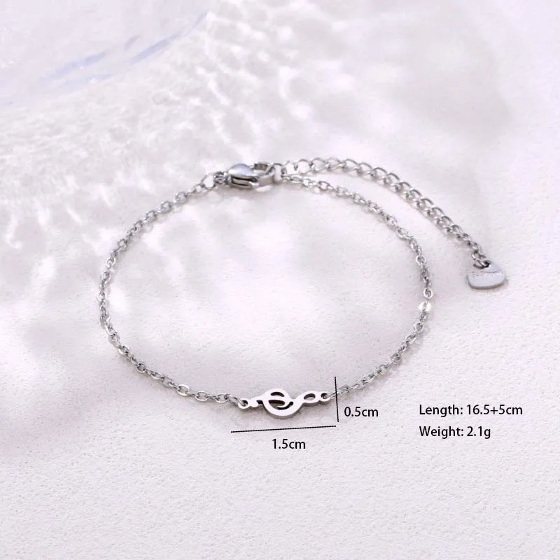 Book Elephant Thunder Element Cute Hip-Hop Lady 201 Stainless Steel Bracelets In Bulk display picture 17